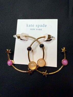 Kate Spade hoops On The Rocks